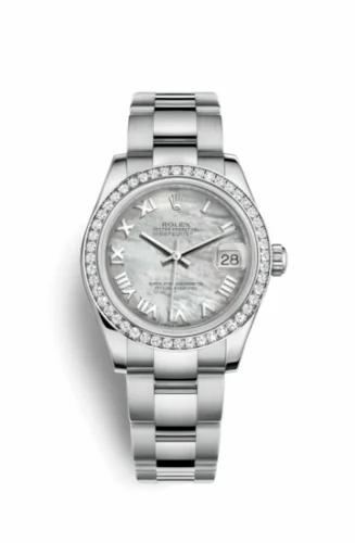 Rolex Datejust 31 Stainless Steel Diamond / Oyster / MOP - Roman 178384-0022