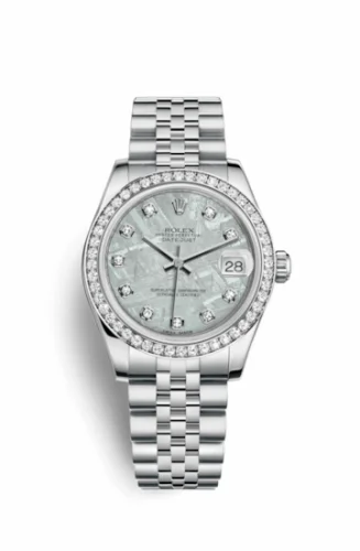 Rolex Datejust 31 Stainless Steel Diamond / Jubilee / Meteorite 178384-0041