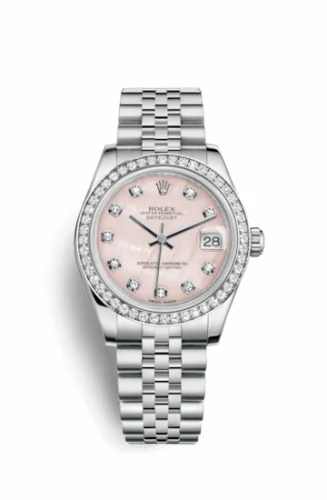 Rolex Datejust 31 Stainless Steel Diamond / Jubilee / Pink MOP 178384-0047
