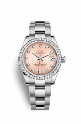 Rolex Datejust 31 Stainless Steel Diamond / Oyster / Pink - Diamond 178384-0064