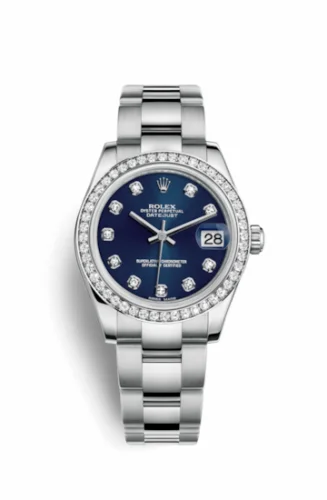 Rolex Datejust 31 Stainless Steel Diamond / Oyster / Blue - Diamond 178384-0067