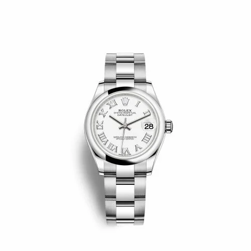 Rolex Datejust 31 Stainless Steel / Oyster / White - Roman 278240-0003