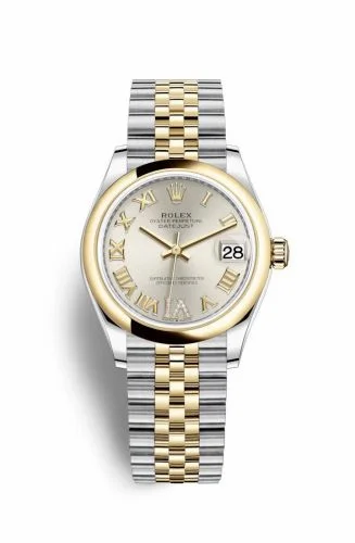 Rolex Datejust 31 Stainless Steel/ Yellow Gold / Domed / Silver - Roman / Jubilee 278243-0004