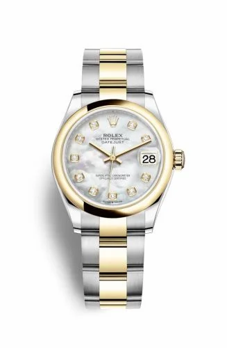 Rolex Datejust 31 Stainless Steel / Yellow Gold / Domed / MOP / Oyster 278243-0027
