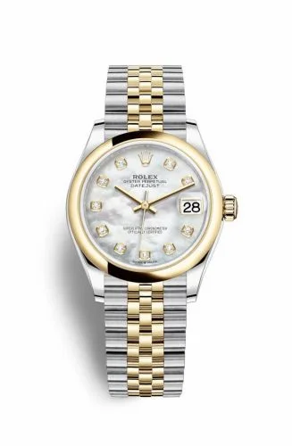 Rolex Datejust 31 Stainless Steel / Yellow Gold / Domed / MOP / Jubilee 278243-0028