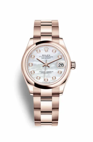 Rolex Datejust 31 Rose Gold / Domed / MOP / Oyster 278245-0013