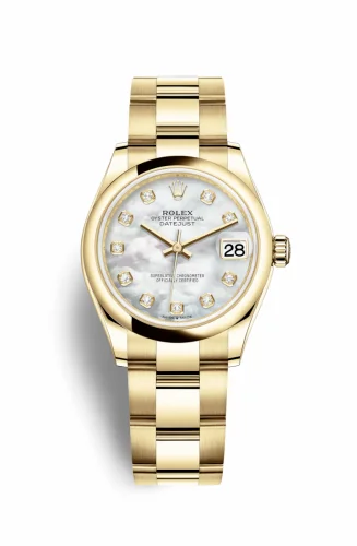 Rolex Datejust 31 Yellow Gold / Domed / MOP / Oyster 278248-0015