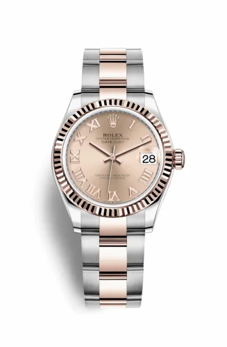 Rolex Datejust 31 Stainless Steel/ Rose Gold / Fluted / Rose - Roman / Oyster 278271-0005