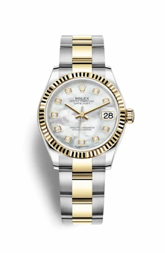Rolex Datejust 31 Stainless Steel / Yellow Gold / Fluted / MOP / Oyster 278273-0027