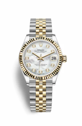 Rolex Datejust 31 Stainless Steel / Yellow Gold / Fluted / MOP / Jubilee 278273-0028