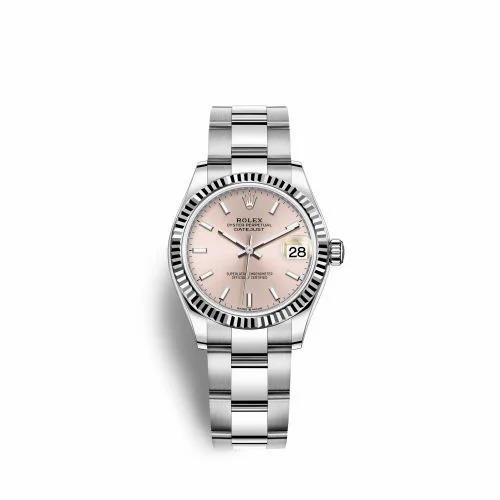 Rolex Datejust 31 Stainless Steel Fluted / Oyster / Pink 278274-0013