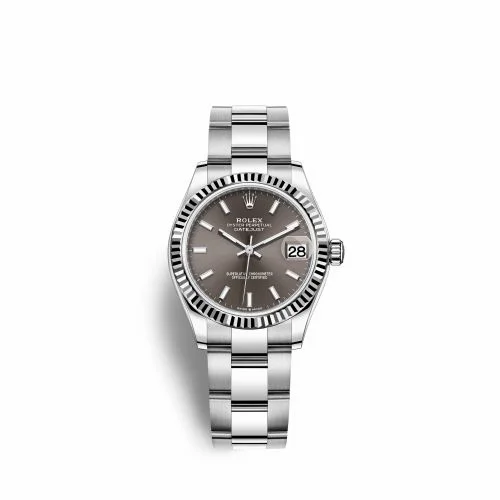 Rolex Datejust 31 Stainless Steel Fluted / Oyster / Grey 278274-0015