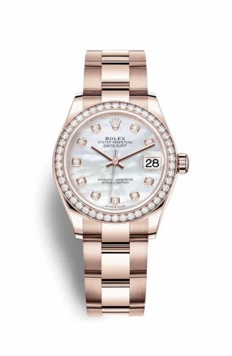 Rolex Datejust 31 Rose Gold / Diamond / MOP / Oyster 278285rbr-0011