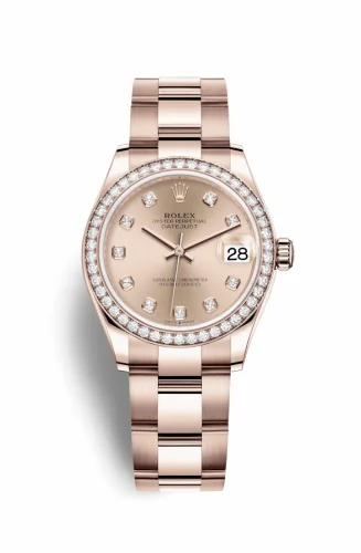 Rolex Datejust 31 Rose Gold / Diamond / Rose - Diamond / Oyster 278285rbr-0024