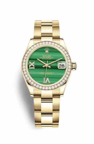Rolex Datejust 31 Yellow Gold / Diamond / Malachite / Oyster 278288rbr-0003