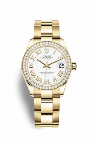 Rolex Datejust 31 Yellow Gold / Diamond / White - Roman / Oyster 278288rbr-0008
