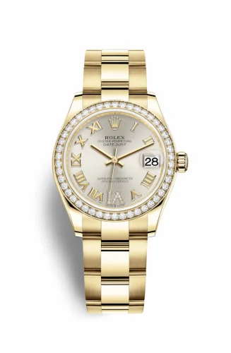 Rolex Datejust 31 Yellow Gold / Diamond / Silver - Roman / Oyster 278288rbr-0019