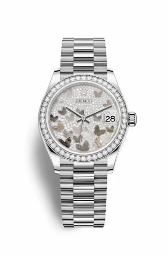 Rolex Datejust 31 White Gold / Diamond / Butterfly / President 278289rbr-0008