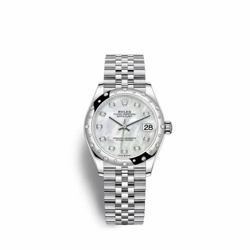 Rolex Datejust 31 Stainless Steel Domed Diamond / Jubilee / MOP 278344RBR-0006