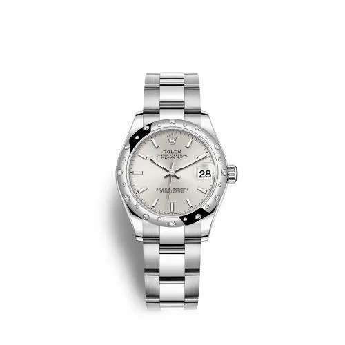 Rolex Datejust 31 Stainless Steel Domed Diamond / Oyster / Silver 278344rbr-0013