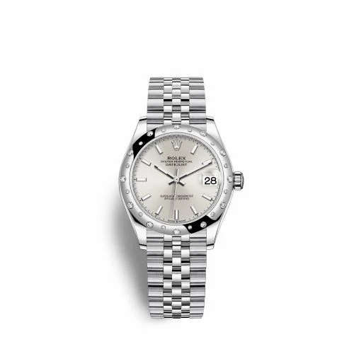 Rolex Datejust 31 Stainless Steel Domed Diamond / Jubilee / Silver 278344rbr-0014