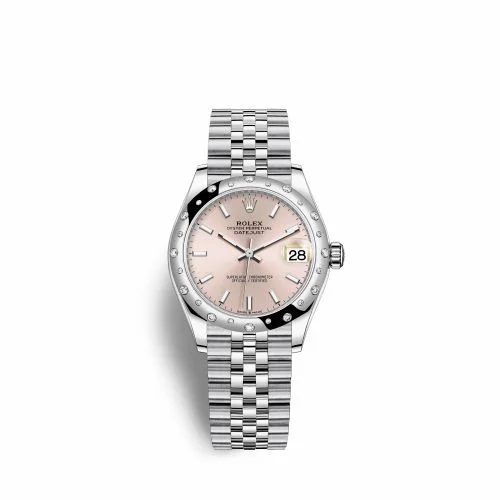 Rolex Datejust 31 Stainless Steel Domed Diamond / Jubilee / Pink 278344rbr-0016