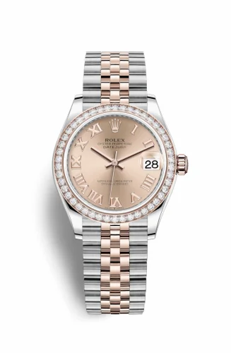 Rolex Datejust 31 Stainless Steel/ Rose Gold / Diamond / Rose - Roman / Jubilee 278381rbr-0002