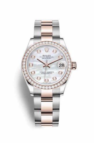 Rolex Datejust 31 Stainless Steel/ Rose Gold / Diamond / MOP / Oyster 278381rbr-0025