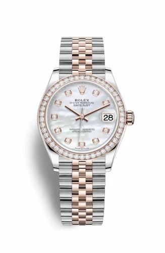 Rolex Datejust 31 Stainless Steel/ Rose Gold / Diamond / MOP / Jubilee 278381rbr-0026