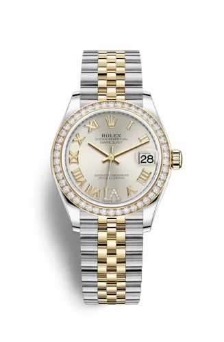 Rolex Datejust 31 Stainless Steel / Yellow Gold / Diamond / Silver - Roman / Jubilee 278383rbr-0004