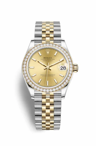 Rolex Datejust 31 Stainless Steel / Yellow Gold / Diamond / Champagne / Jubilee 278383rbr-0014