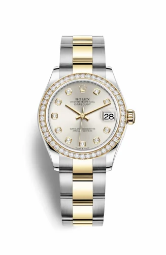 Rolex Datejust 31 Stainless Steel / Yellow Gold / Diamond / Silver - Diamond / Oyster 278383rbr-0019