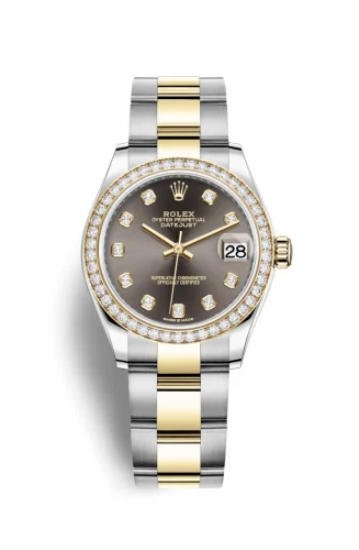 Rolex Datejust 31 Stainless Steel / Yellow Gold / Diamond / Grey - Diamond / Oyster 278383rbr-0021