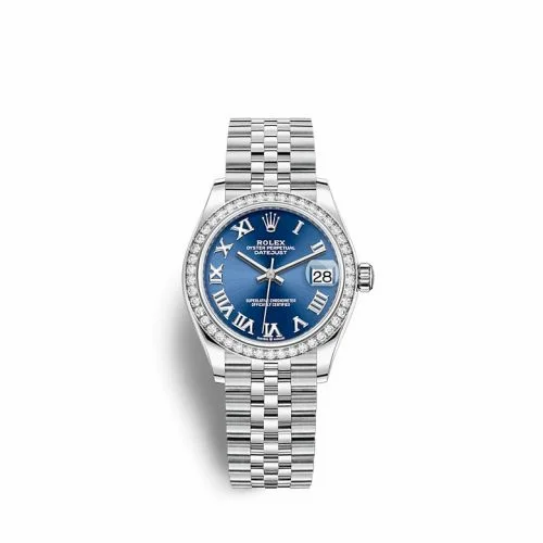 Rolex Datejust 31 Stainless Steel / Diamond / Blue - Roman / Jubilee 278384RBR-0037