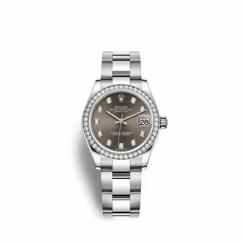 Rolex Datejust 31 Stainless Steel Diamond / Oyster / Grey - Diamond 278384rbr-0009