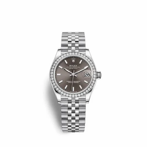 Rolex Datejust 31 Stainless Steel Diamond / Jubilee / Grey 278384rbr-0020