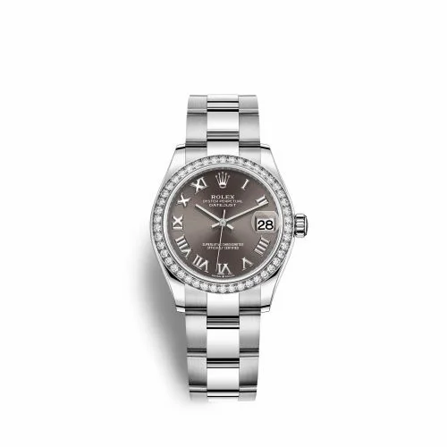 Rolex Datejust 31 Stainless Steel Diamond / Oyster / Grey - Roman 278384rbr-0025