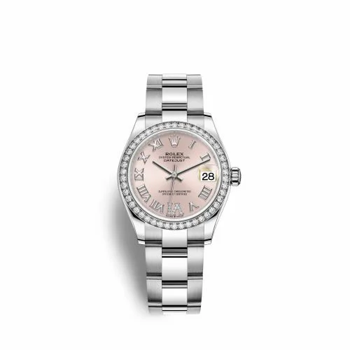 Rolex Datejust 31 Stainless Steel Diamond / Oyster / Pink - Roman 278384rbr-0027