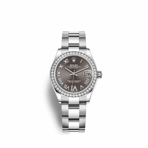 Rolex Datejust 31 Stainless Steel Diamond / Oyster / Grey - Roman 278384rbr-0031