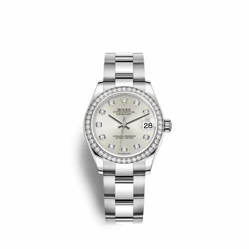 Rolex Datejust 31 Stainless Steel Diamond / Oyster / Silver - Diamond 278384rbr-0033