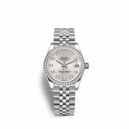 Rolex Datejust 31 Stainless Steel Diamond / Jubilee / Silver - Diamond 278384rbr-0034