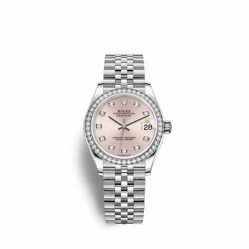 Rolex Datejust 31 Stainless Steel Diamond / Jubilee / Pink - Diamond 278384rbr-0036