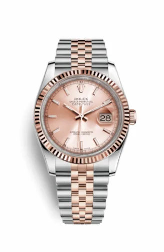 Rolex Datejust 36 Rolesor Everose Fluted / Jubilee / Pink 116231-0062