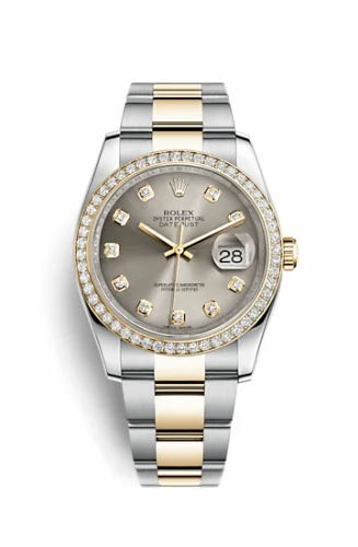 Rolex Datejust 36 Rolesor Yellow Diamond / Oyster / Steel Diamond 116243-0013