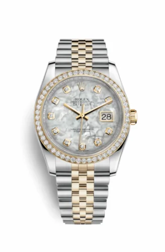Rolex Datejust 36 Rolesor Yellow Diamond / Jubilee / MOP 116243-0018