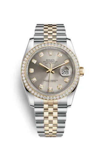 Rolex Datejust 36 Rolesor Yellow Diamond / Jubilee / Steel Diamond 116243-0023