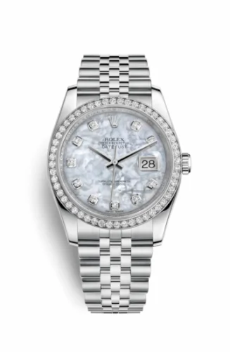 Rolex Datejust 36 Stainless Steel Diamond / Jubilee / MOP 116244-0011