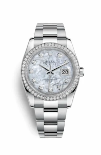 Rolex Datejust 36 Stainless Steel Diamond / Oyster / MOP 116244-0020