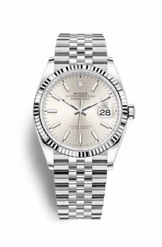 Rolex Datejust 36 Stainless Steel / Fluted / Silver / Jubilee 126234-0013