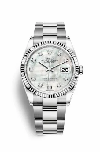Rolex Datejust 36 Stainless Steel / Fluted / MOP-Diamond / Oyster 126234-0020